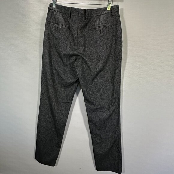 Express Pants Mens 33 Photographer Gray Stretch Flat Front Pockets Dress Pant - Picture 5 of 9